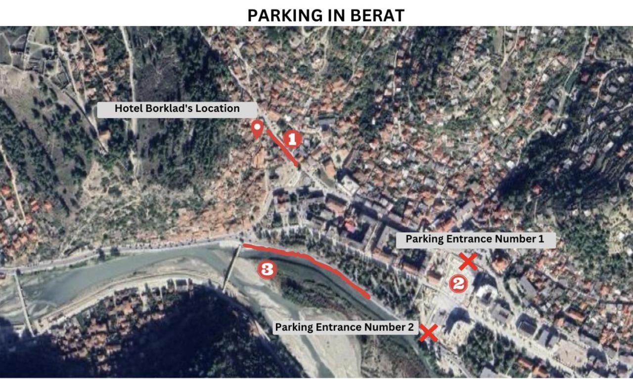 Hotel Borklad Berat Esterno foto